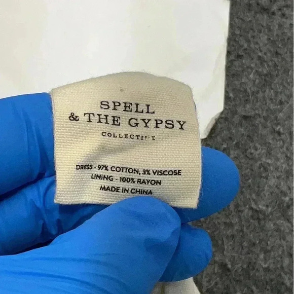 Spell and the Gypsy Imperial Lace Mini Dress size Small - Picture 8 of 8